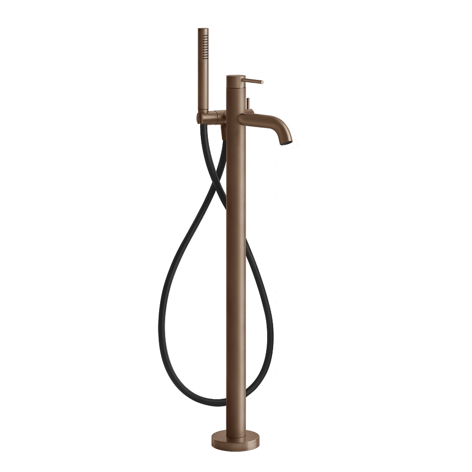 Gessi Bath Mixer 54028 in Copper Brushed Pvd