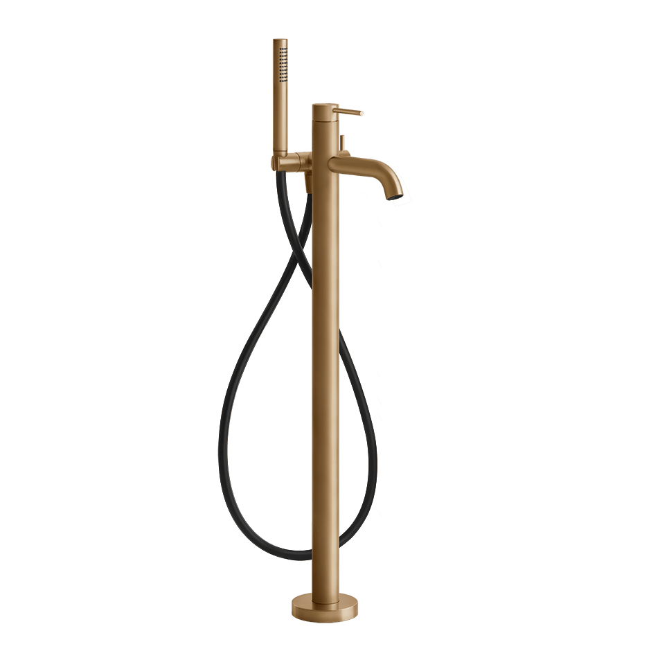 Gessi Bath Mixer 54028 in Warm Bronze Br. Pvd