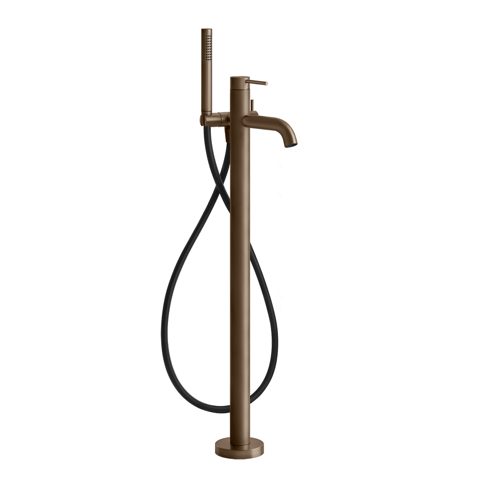 Gessi Bath Mixer 54028 in Coffee Bronze Brushed Pvd