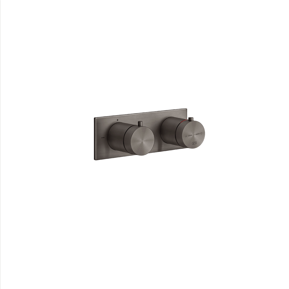 Gessi Shower Mixer 54034 in Black Metal Br. Pvd