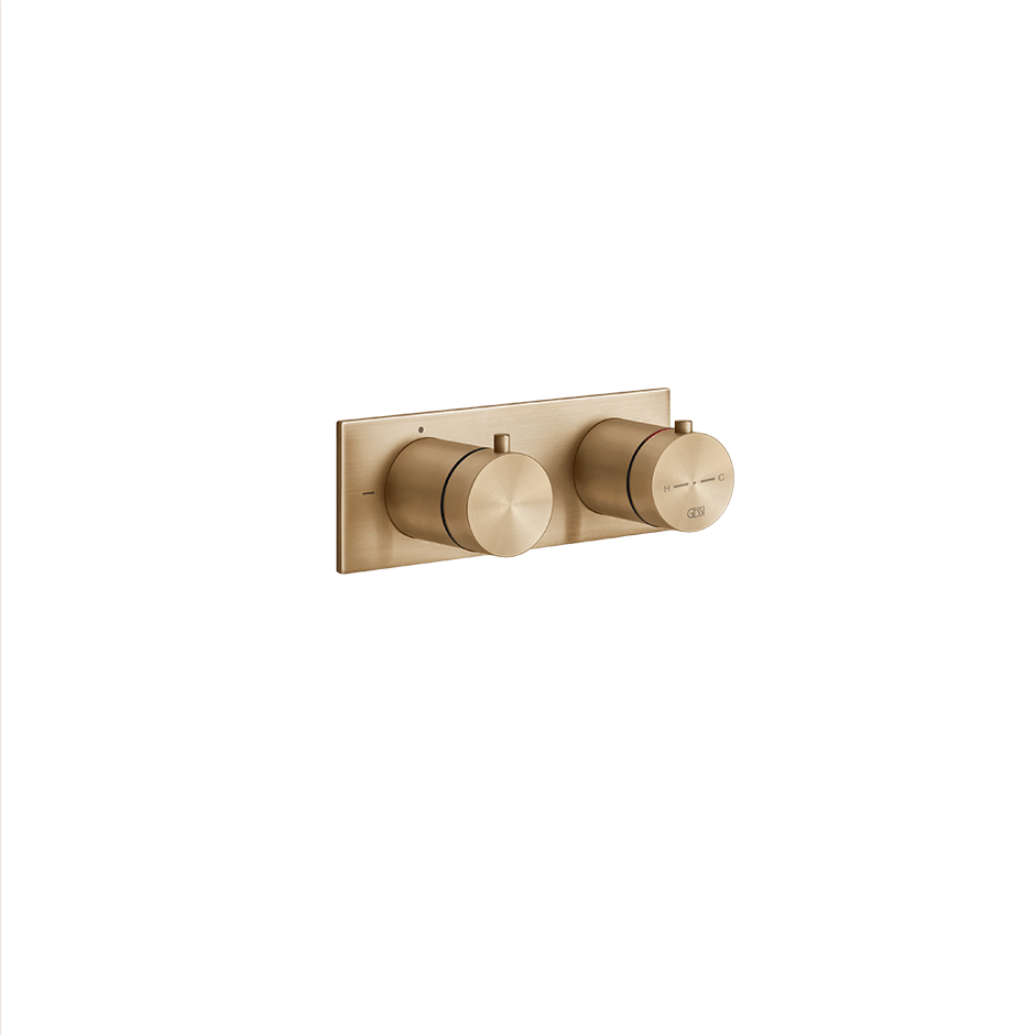 Gessi Shower Mixer 54034 in Warm Bronze Br. Pvd