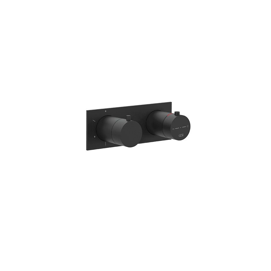 Gessi Shower Mixer 54036 in Matte Black