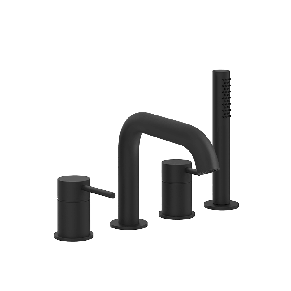 Gessi Bath Mixer 54037 in Matte Black