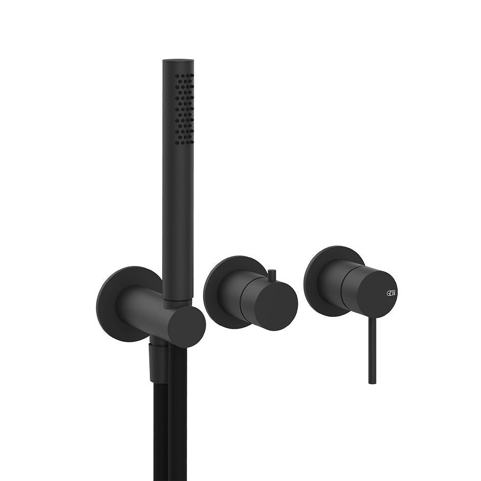 Gessi Bath Mixer 54039 in Matte Black