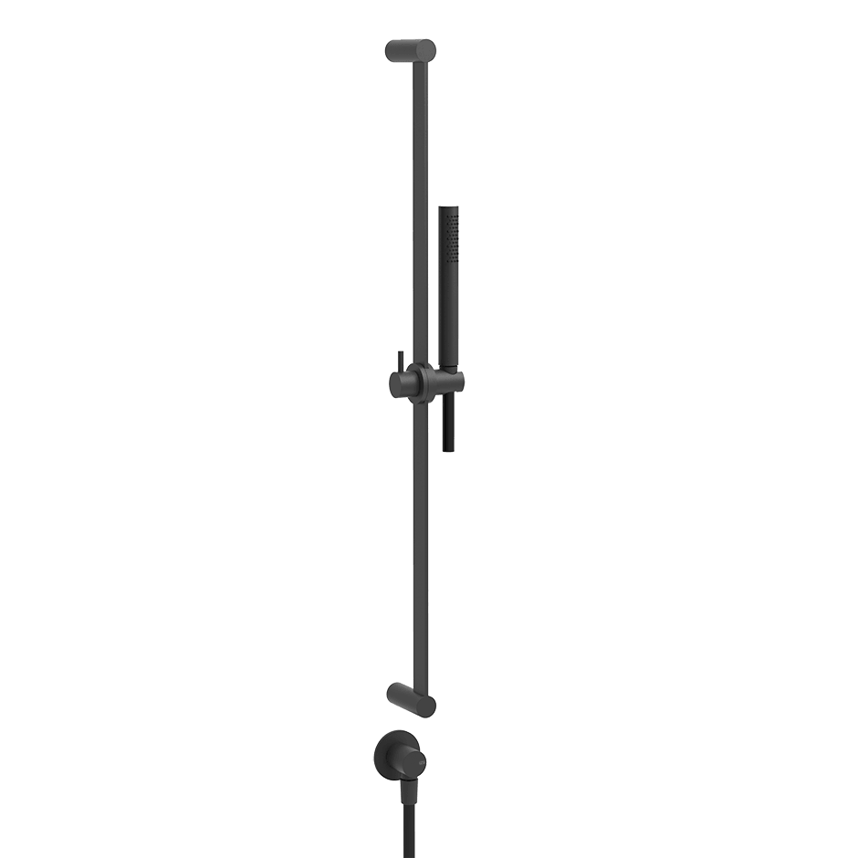 Gessi Sliding Rail 54045 in Matte Black