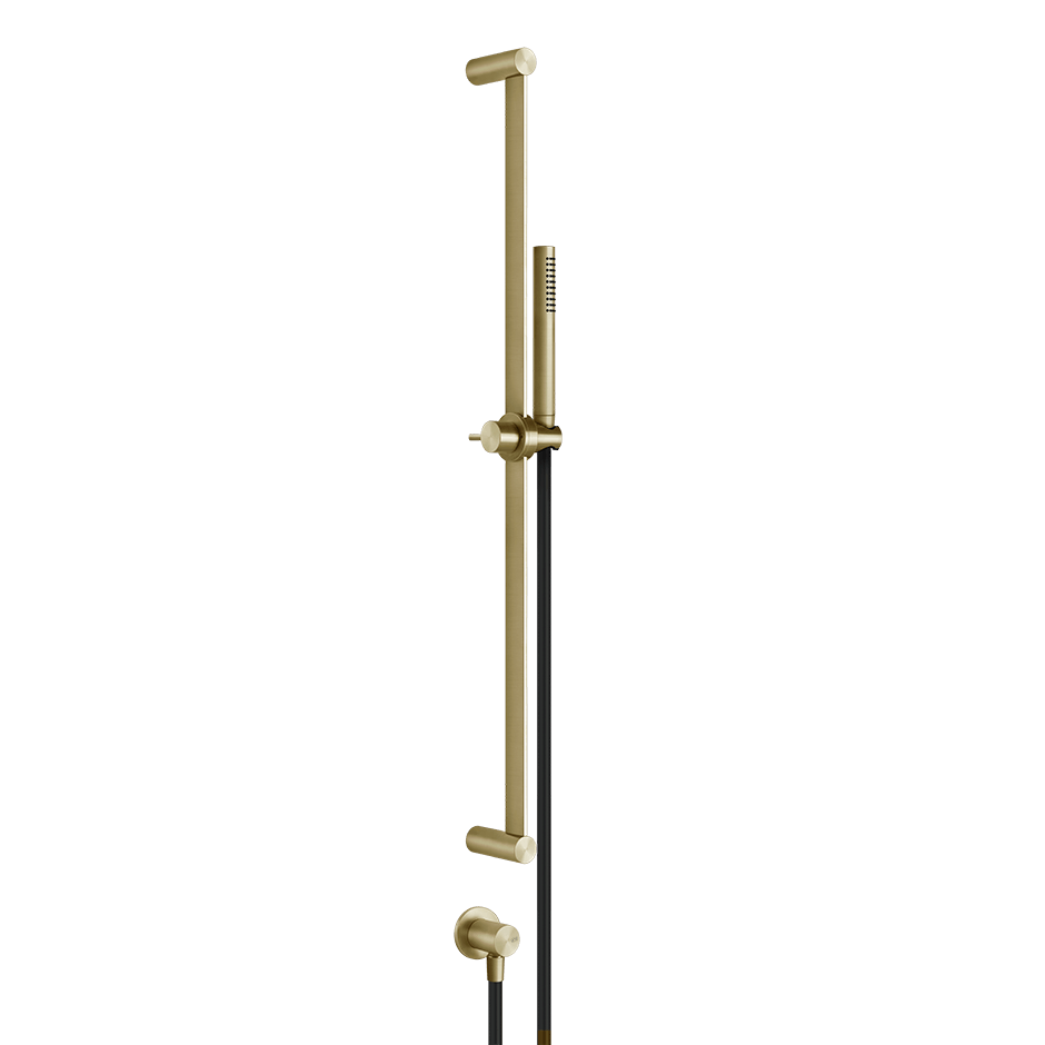 Gessi Sliding Rail 54045 in Brass Brushed Pvd