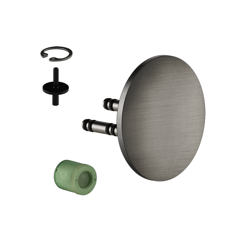 Gessi Handshower Drain Kit 54058 in Steel Brushed