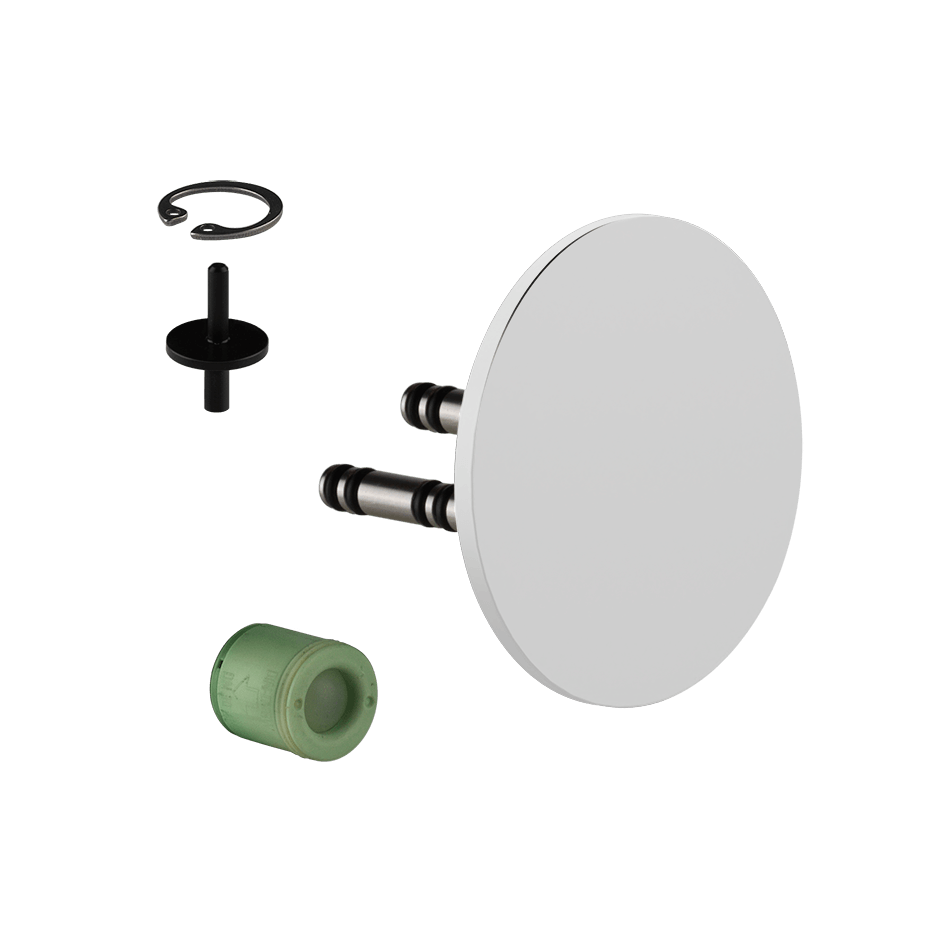 Gessi Handshower Drain Kit 54058 in Matte White