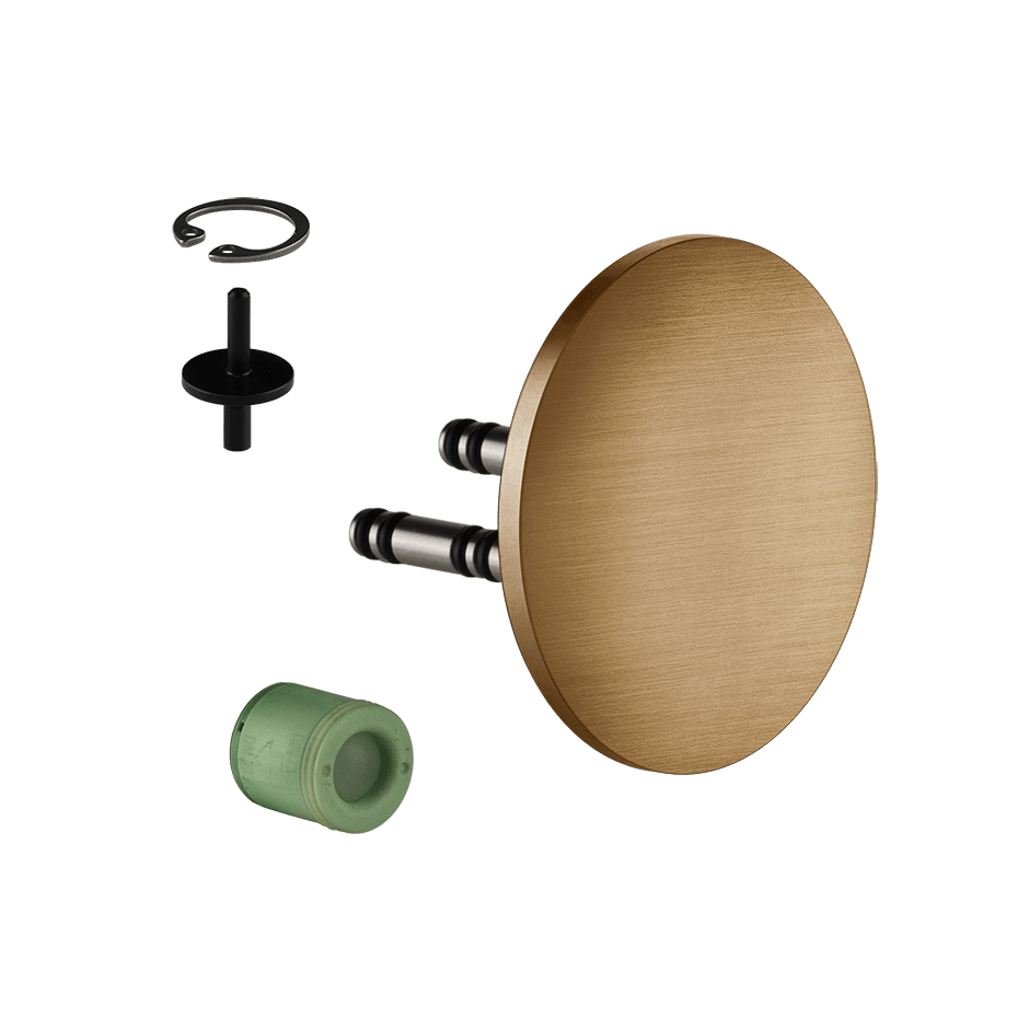 Gessi Handshower Drain Kit 54058 in Warm Bronze Br. Pvd