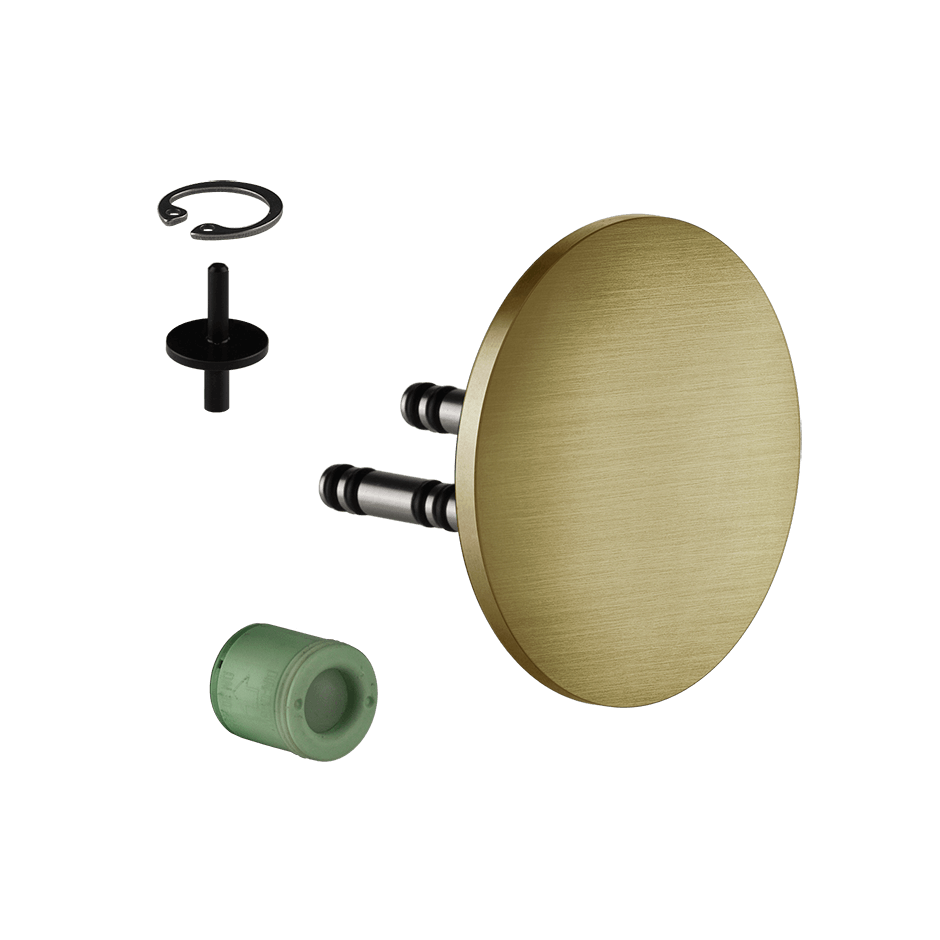 Gessi Handshower Drain Kit 54058 in Brass Brushed Pvd