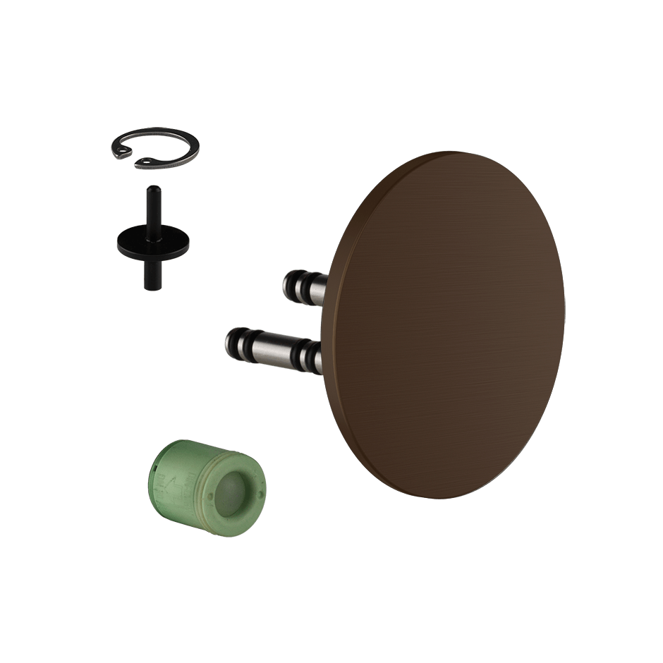 Gessi Handshower Drain Kit 54058 in Dark Bronze