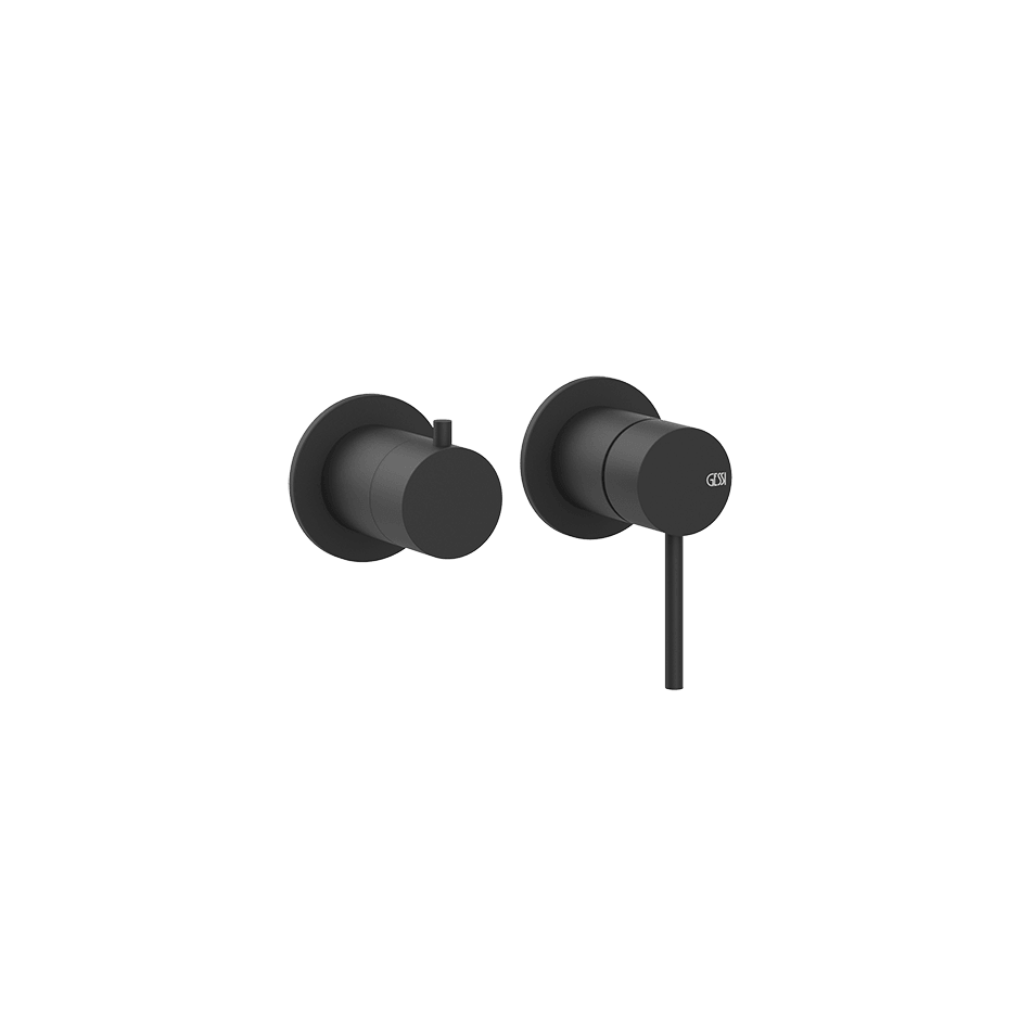 Gessi Shower Mixer 54077 in Matte Black
