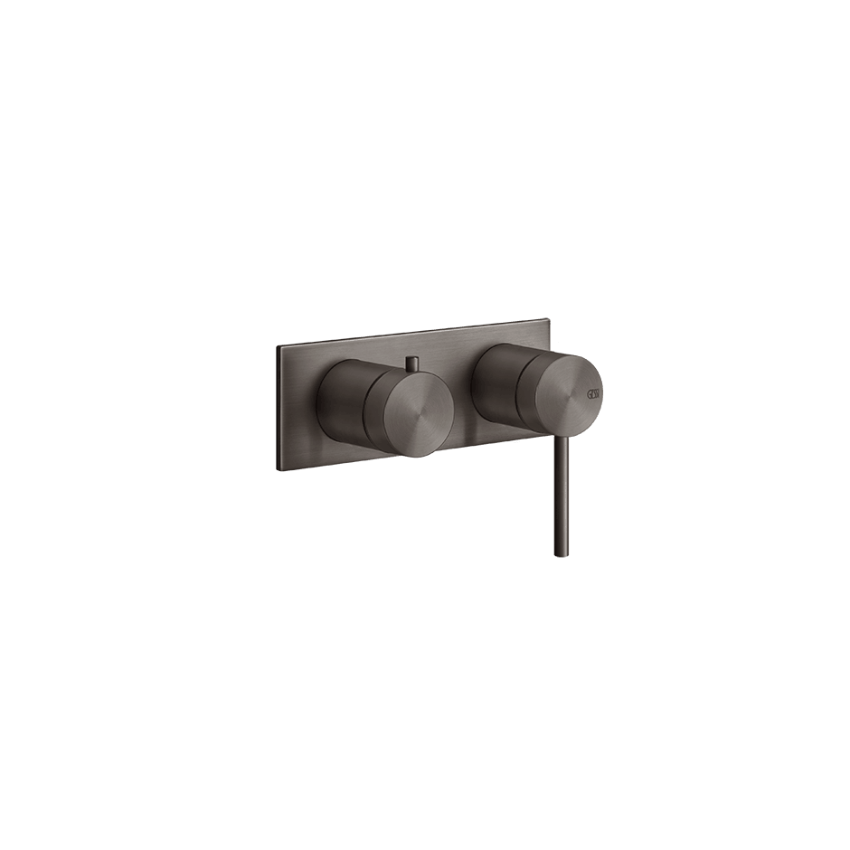 Gessi Shower Mixer 54079 in Black Metal Br. Pvd