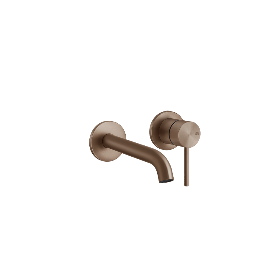 Gessi Washbasin Mixer 54083 in Copper Brushed Pvd