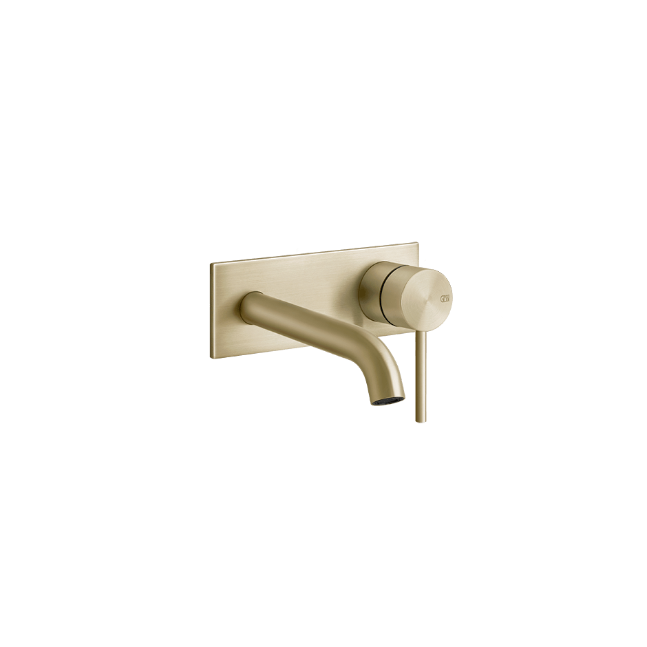 Gessi Washbasin Mixer 54084 in Brass Brushed Pvd