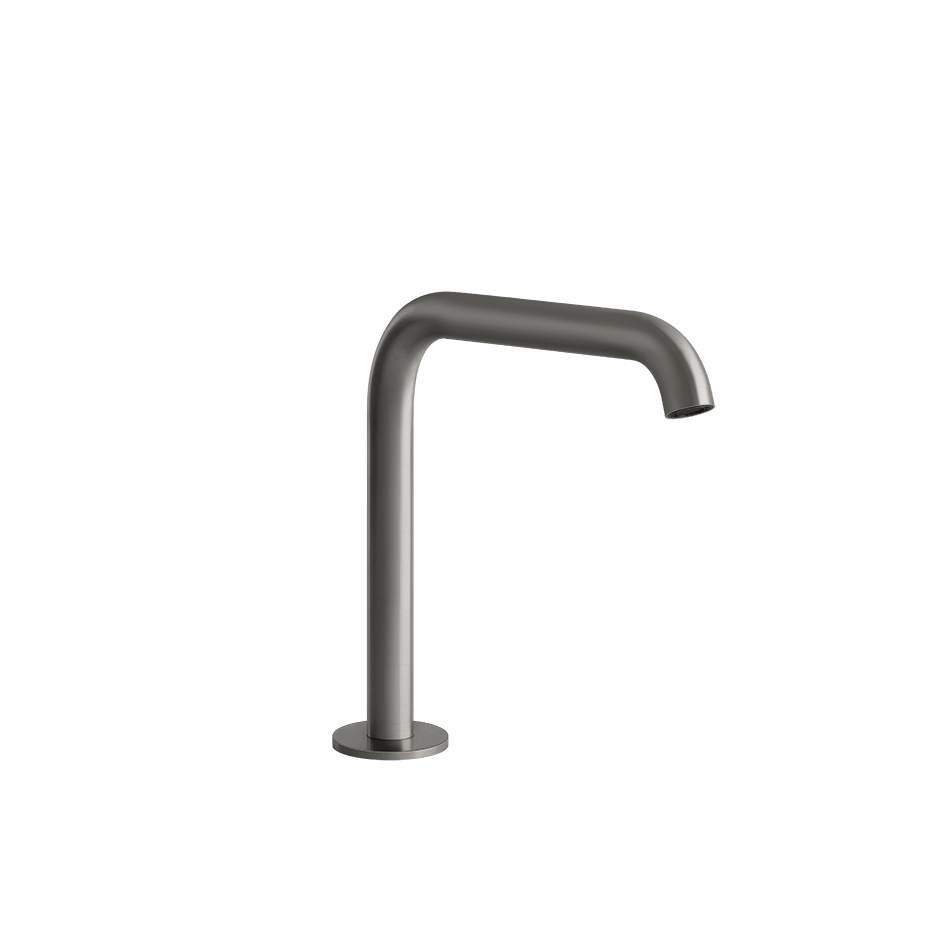 Gessi Basin Spout 54091 in Steel Brushed