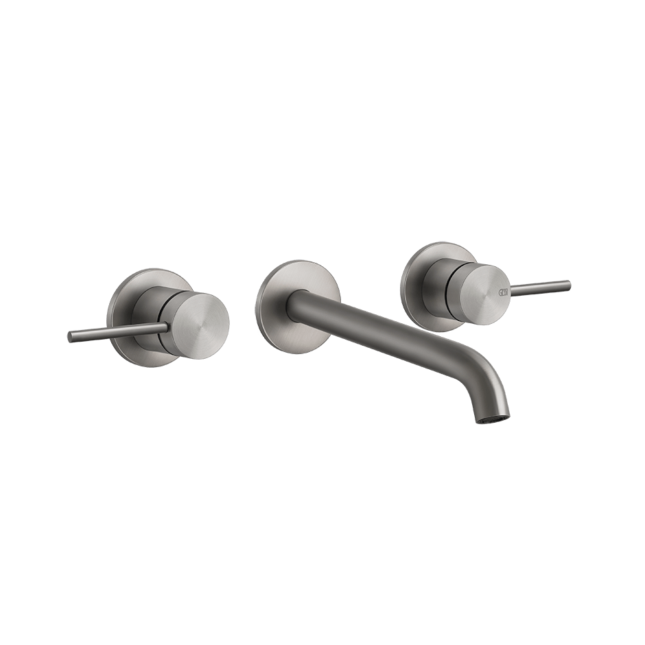 Gessi Washbasin Group 54094 in Steel Brushed