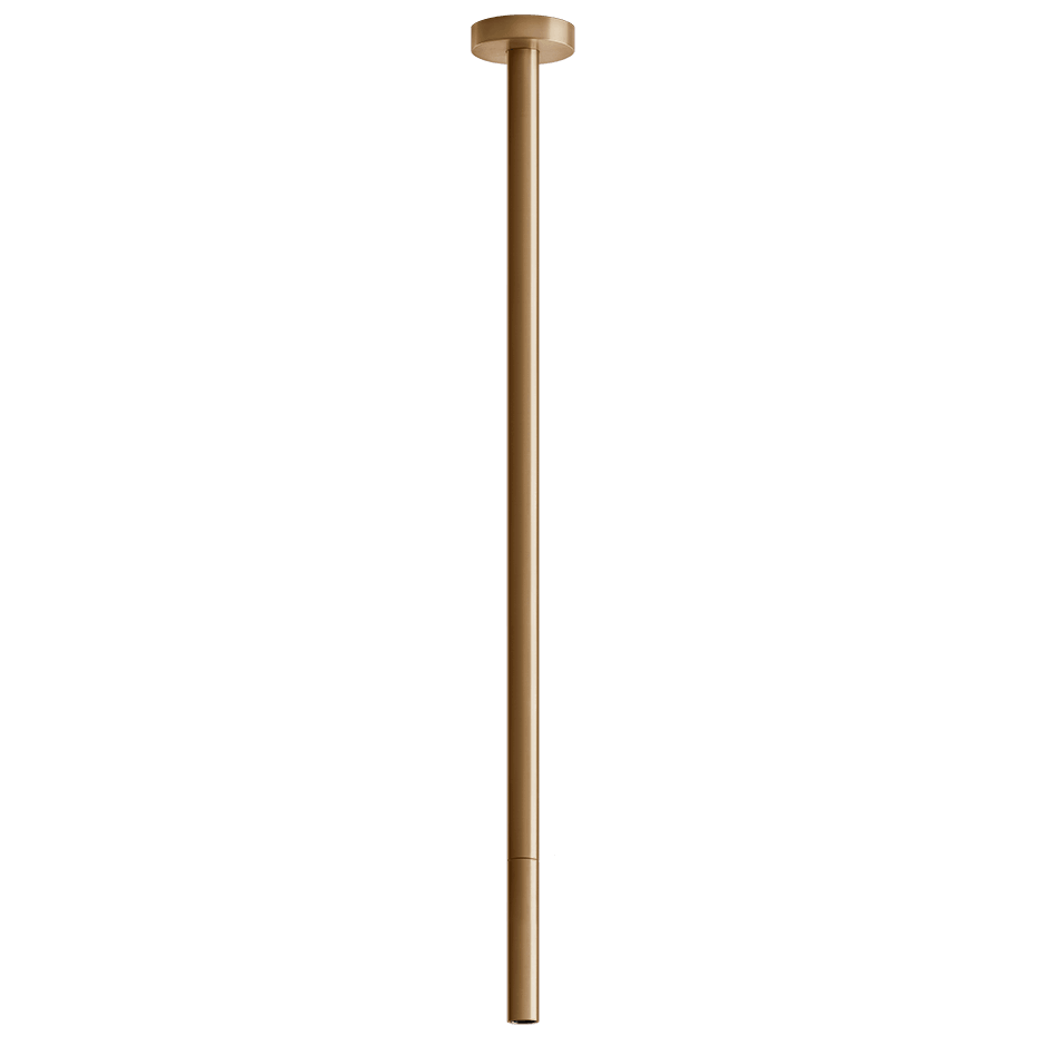 Gessi Basin Spout 54096 in Warm Bronze Br. Pvd