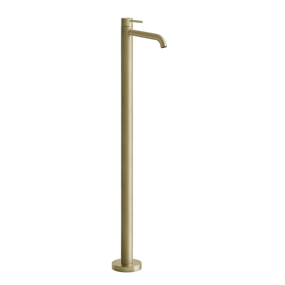 Gessi Washbasin Mixer 54097 in Brass Brushed Pvd