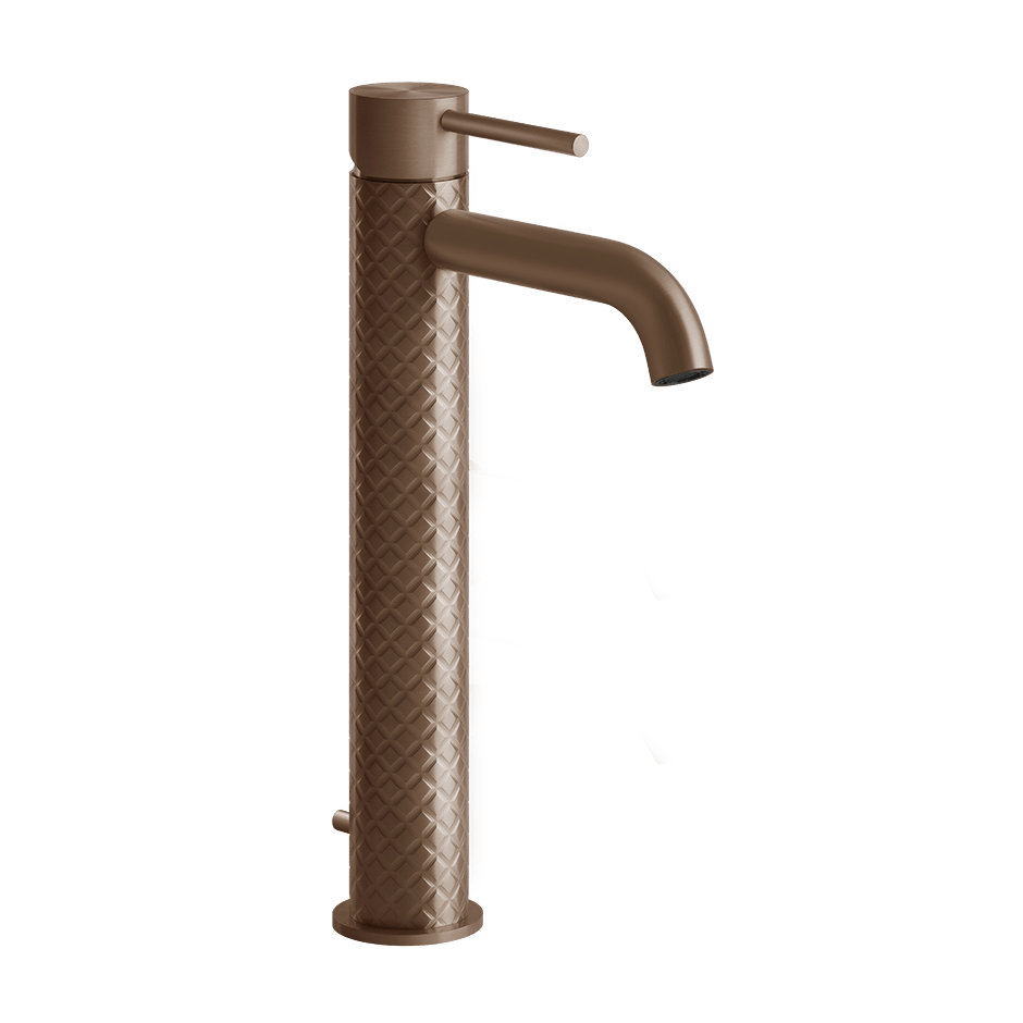 Gessi Washbasin Mixer 54104 in Copper Brushed Pvd