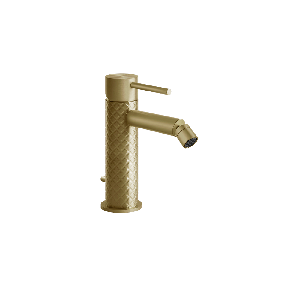 Gessi Bidet Mixer 54107 in Brass Brushed Pvd