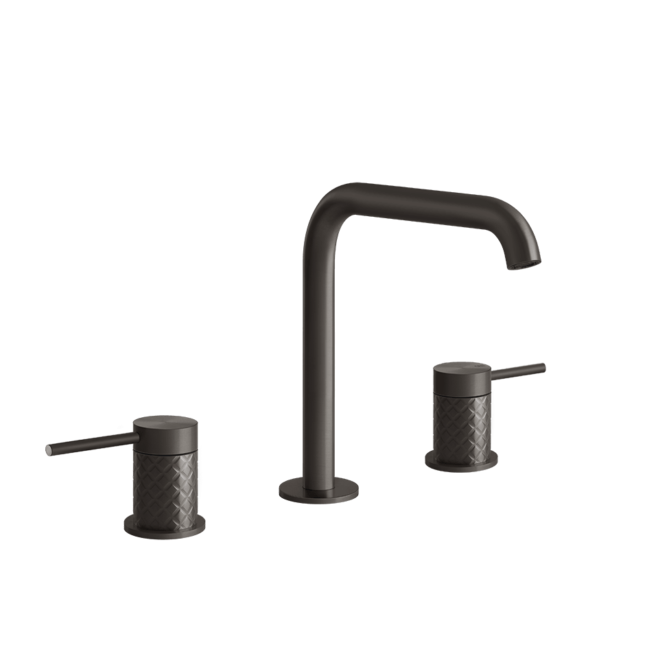 Gessi Washbasin Group 54112 in Black Metal Br. Pvd