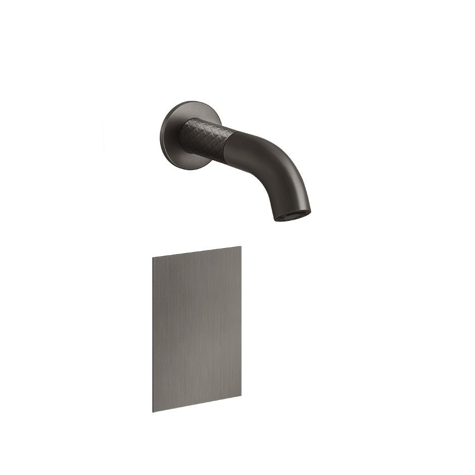 Gessi Electronic Mixer 54114 in Black Metal Br. Pvd