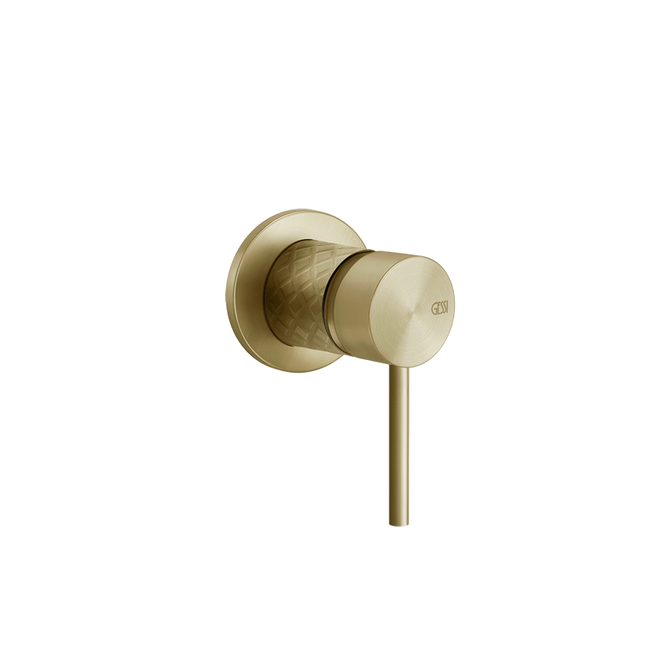 Gessi Separate Control 54119 in Brass Brushed Pvd