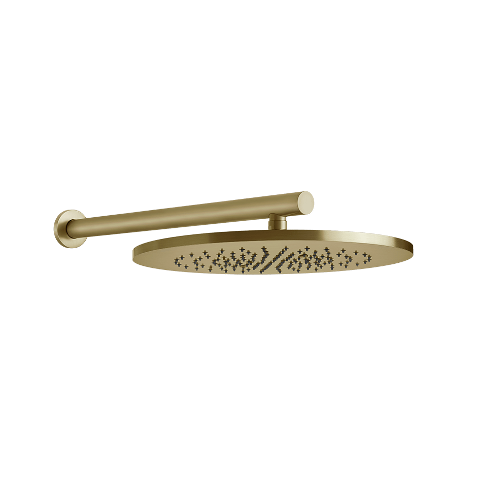 Gessi Showerhead 54148 in Brass Brushed Pvd