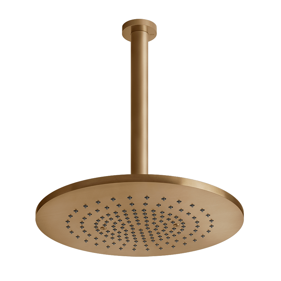 Gessi Showerhead 54150 in Warm Bronze Br. Pvd