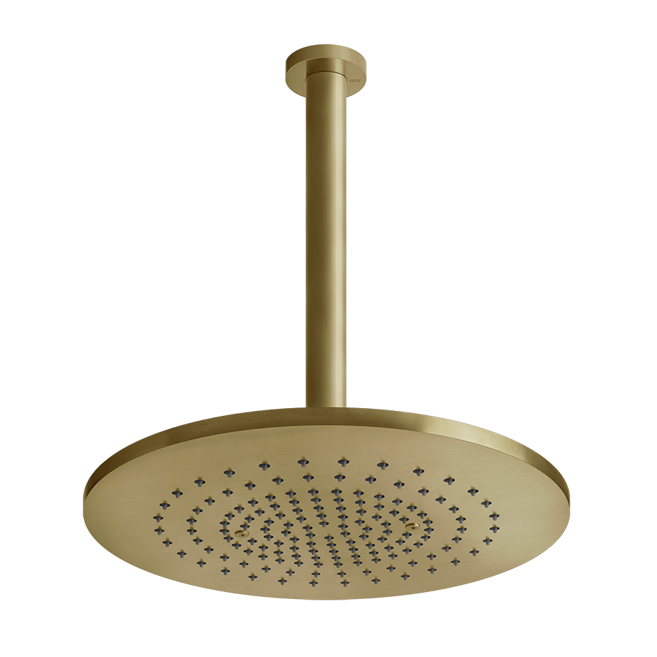 Gessi Showerhead 54150 in Brass Brushed Pvd