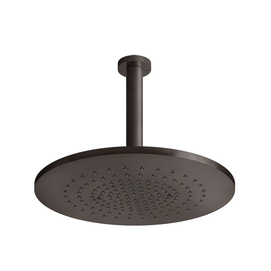 Gessi Showerhead 54152 in Black Metal Br. Pvd