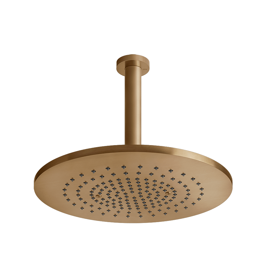 Gessi Showerhead 54152 in Warm Bronze Br. Pvd