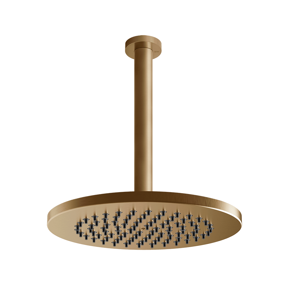 Gessi Showerhead 54153 in Warm Bronze Br. Pvd