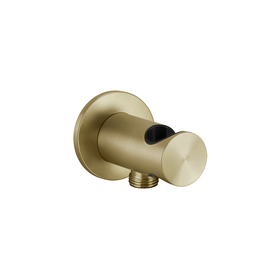 Gessi Handshower Hook 54161 in Brass Brushed Pvd