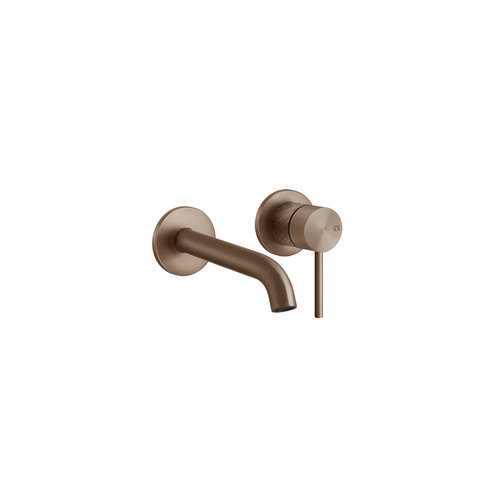Gessi Washbasin Mixer 54183 in Copper Brushed Pvd