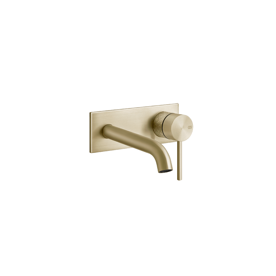 Gessi Washbasin Mixer 54188 in Brass Brushed Pvd