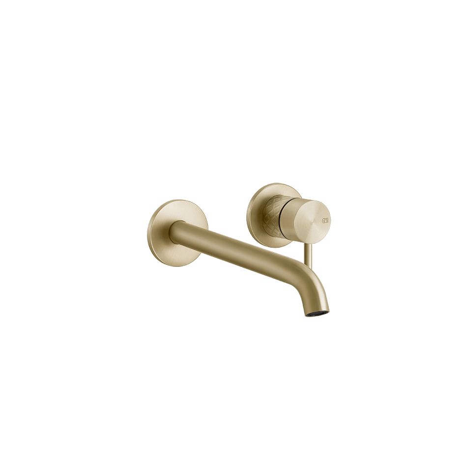 Gessi Washbasin Mixer 54189 in Brass Brushed Pvd