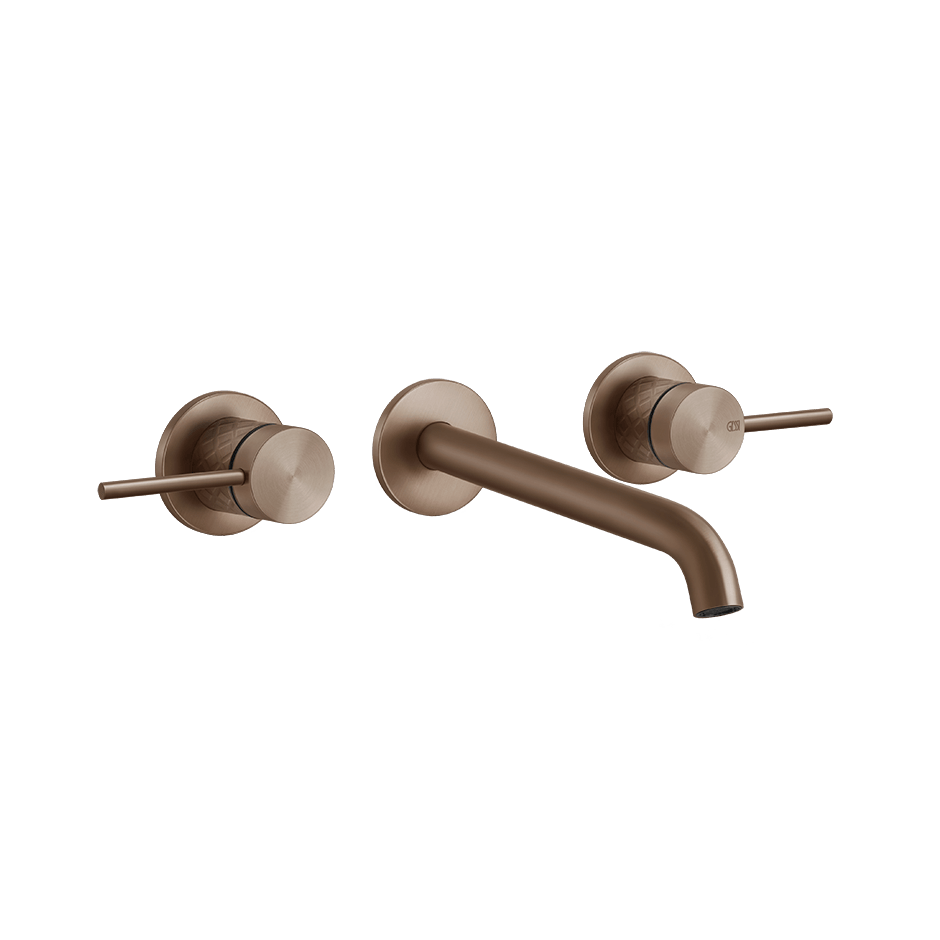 Gessi Washbasin Group 54194 in Copper Brushed Pvd