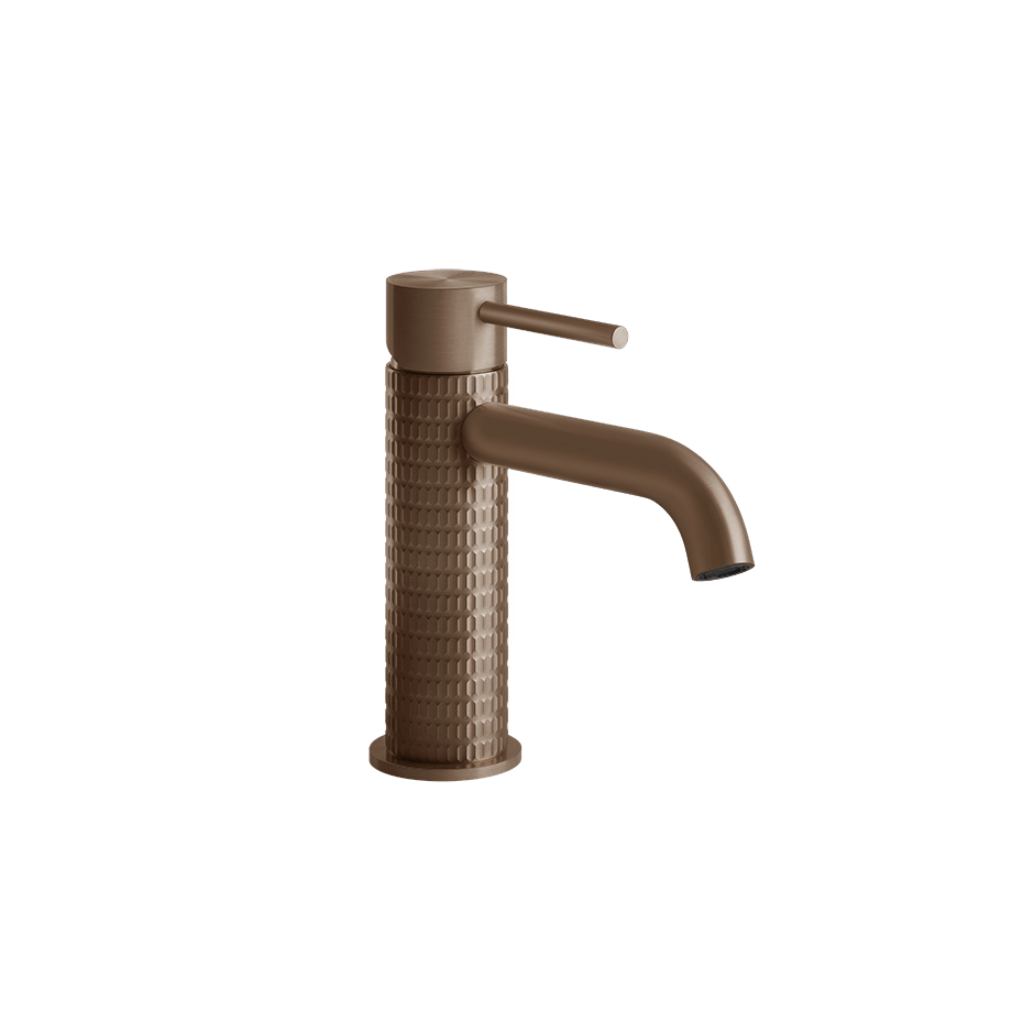 Gessi Washbasin Mixer 54202 in Copper Brushed Pvd