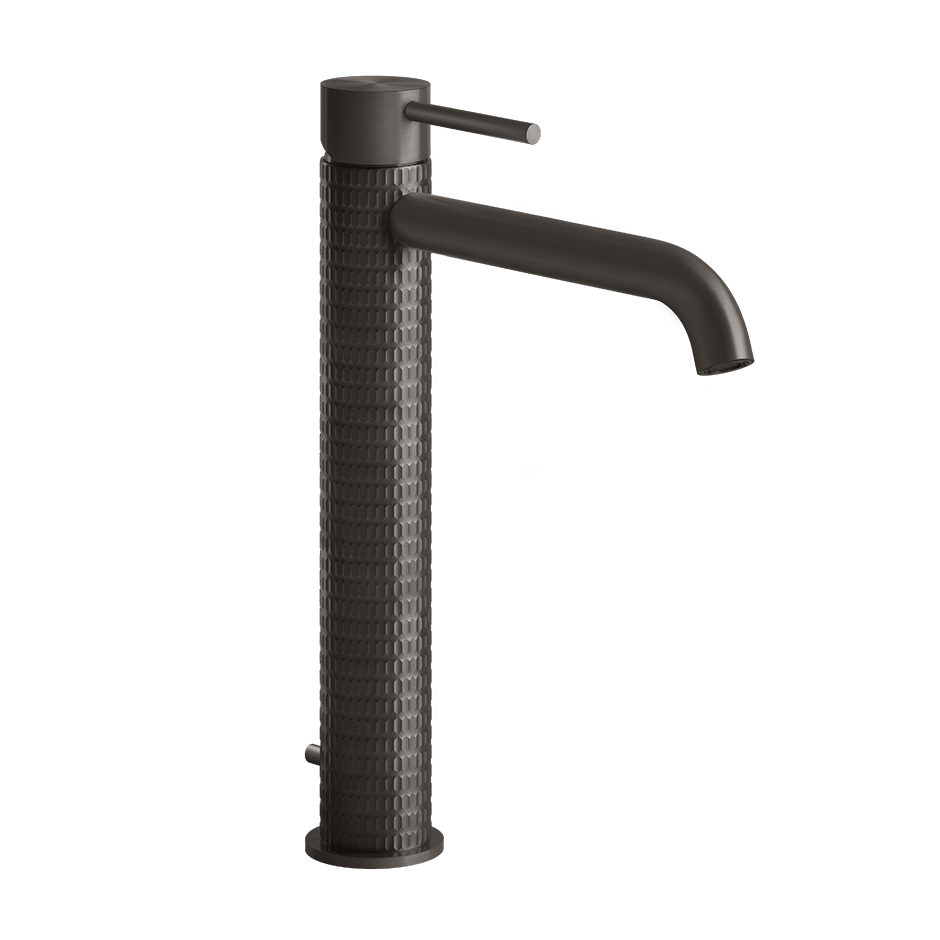 Gessi Washbasin Mixer 54203 in Black Metal Br. Pvd
