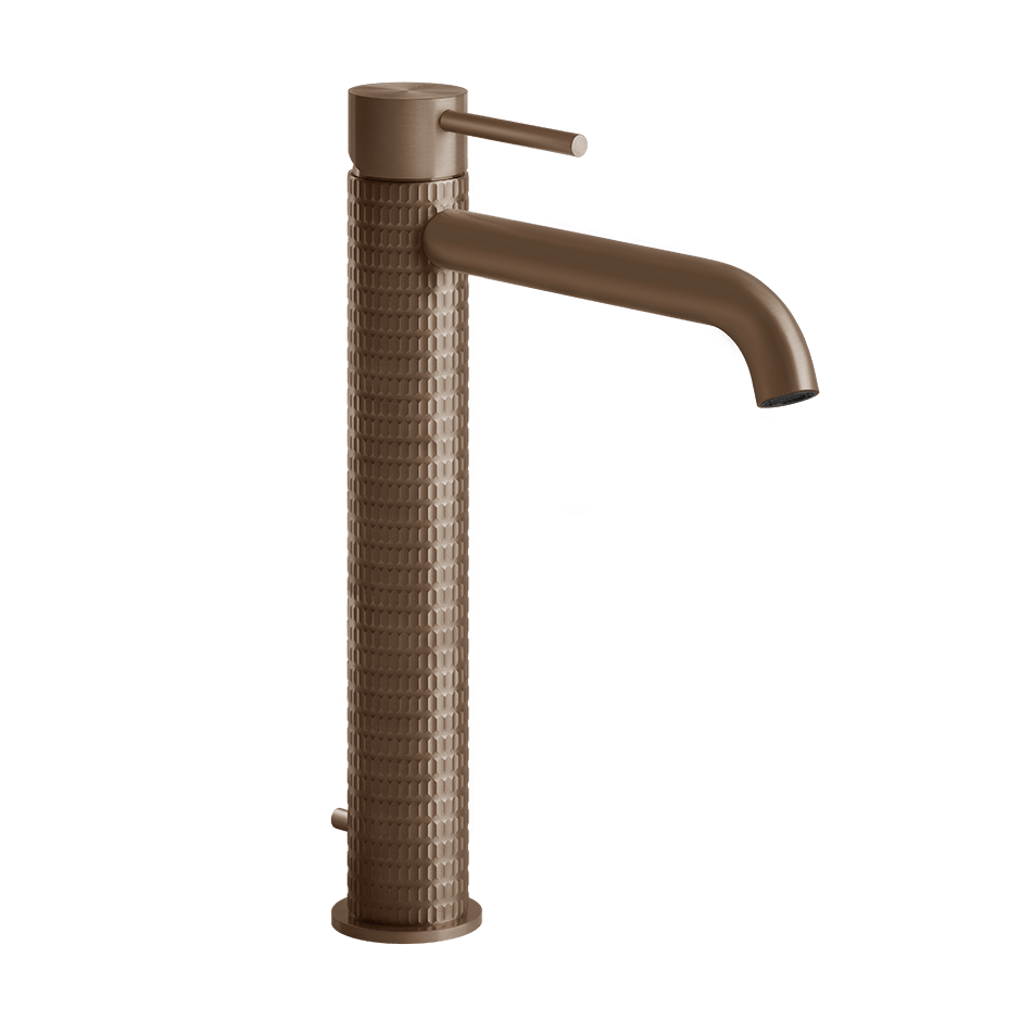 Gessi Washbasin Mixer 54203 in Copper Brushed Pvd