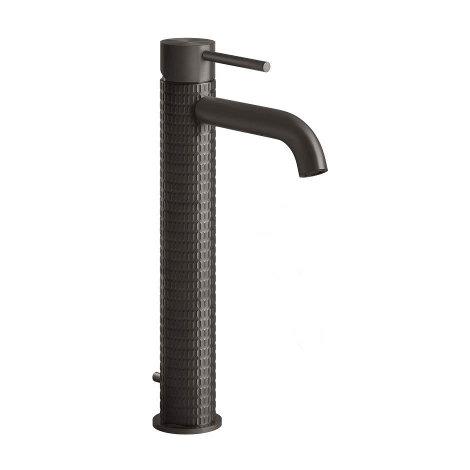 Gessi Washbasin Mixer 54204 in Black Metal Br. Pvd