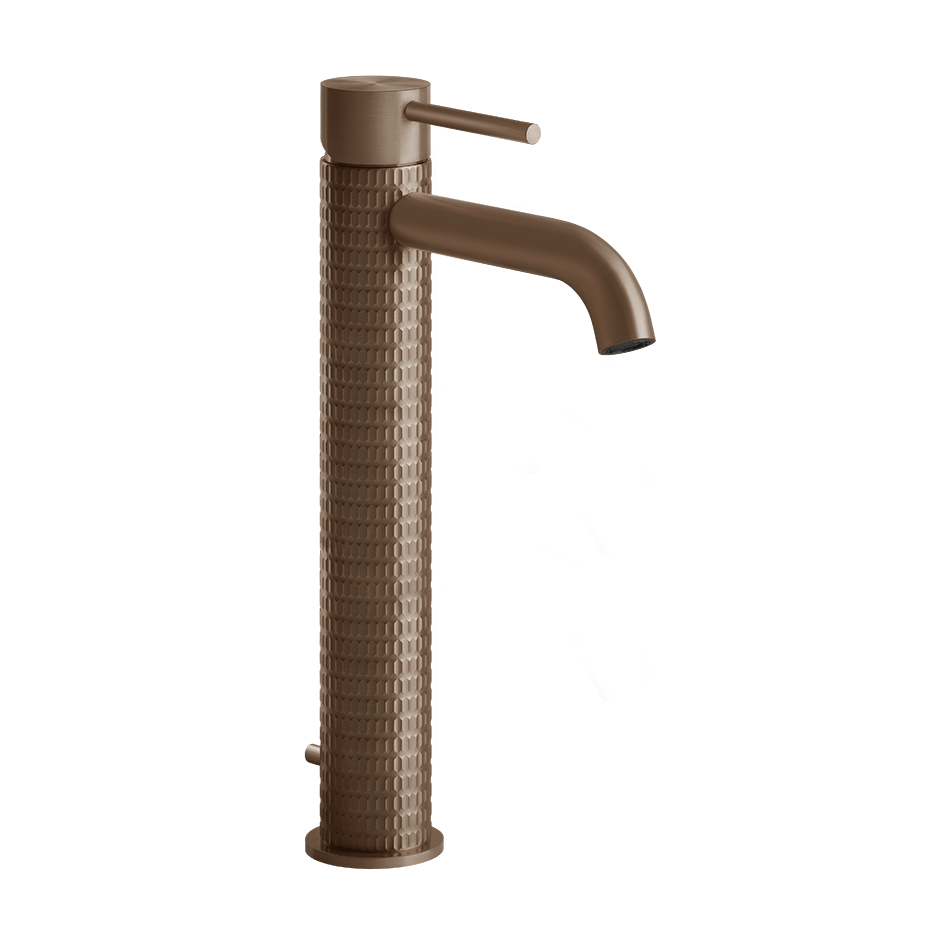 Gessi Washbasin Mixer 54204 in Copper Brushed Pvd