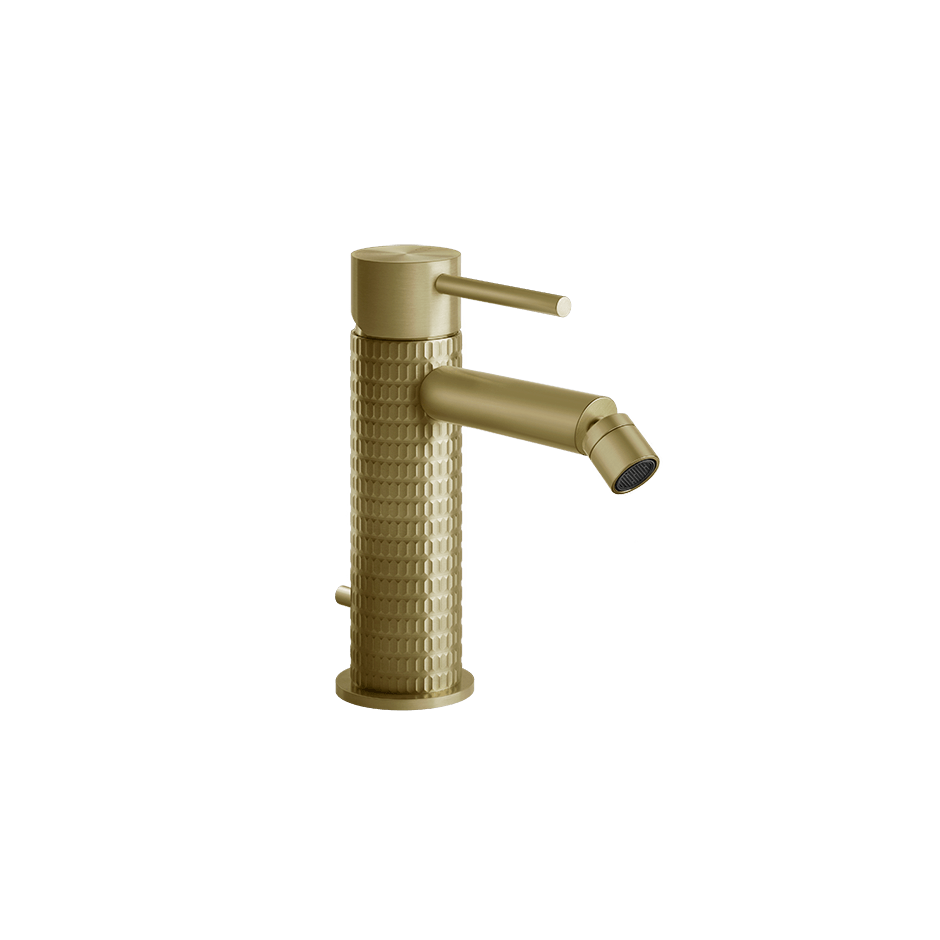 Gessi Bidet Mixer 54207 in Brass Brushed Pvd