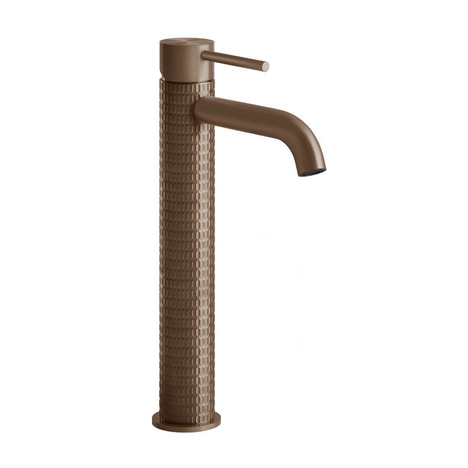 Gessi Washbasin Mixer 54209 in Copper Brushed Pvd