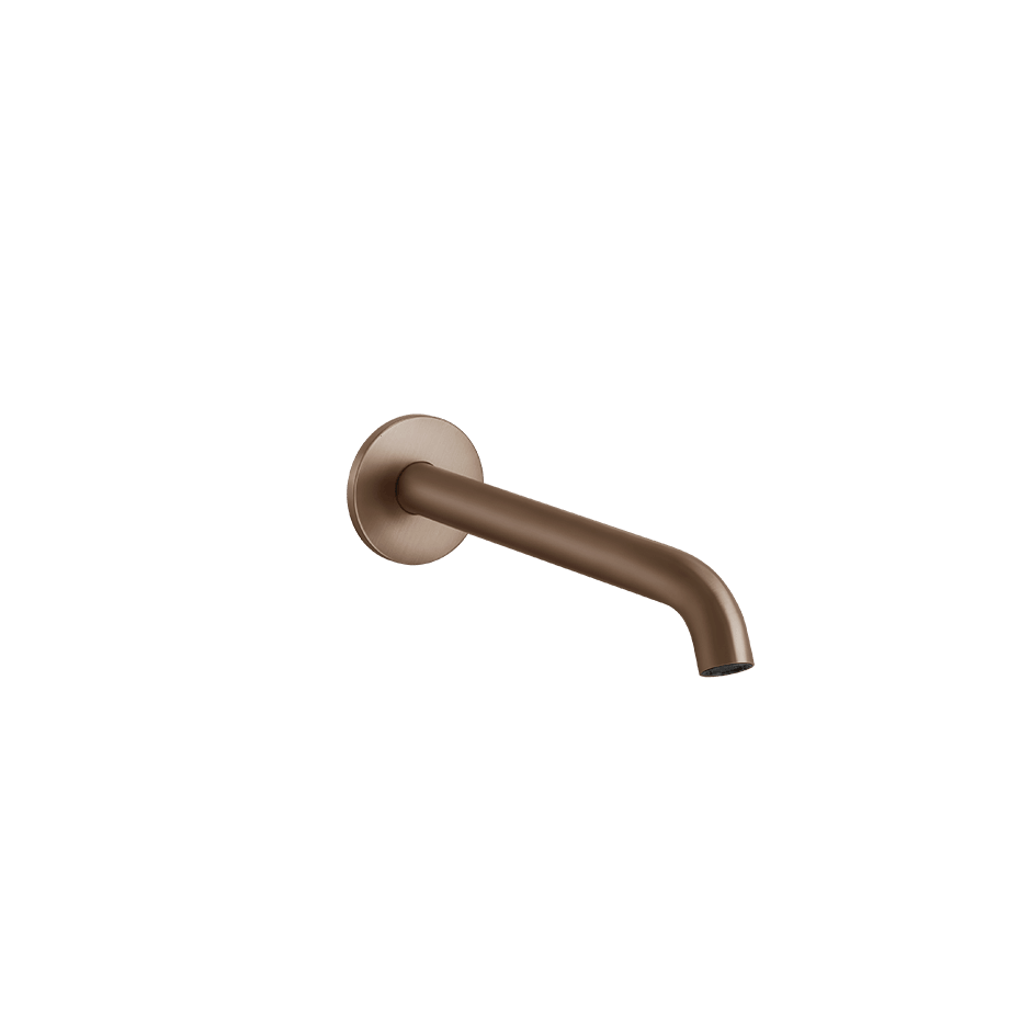 Gessi Basin Spout 54210 in Copper Brushed Pvd