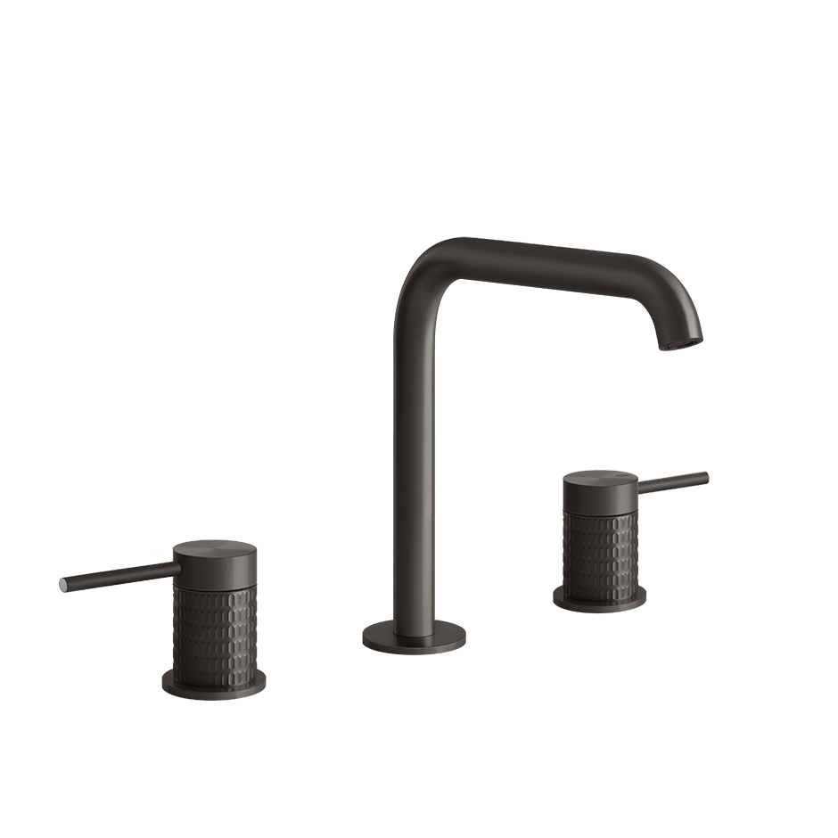 Gessi Washbasin Group 54212 in Black Metal Br. Pvd