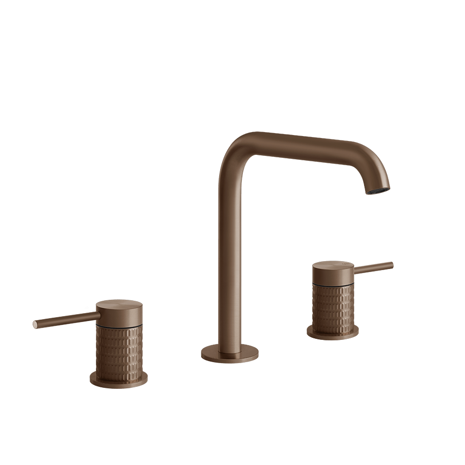 Gessi Washbasin Group 54212 in Copper Brushed Pvd
