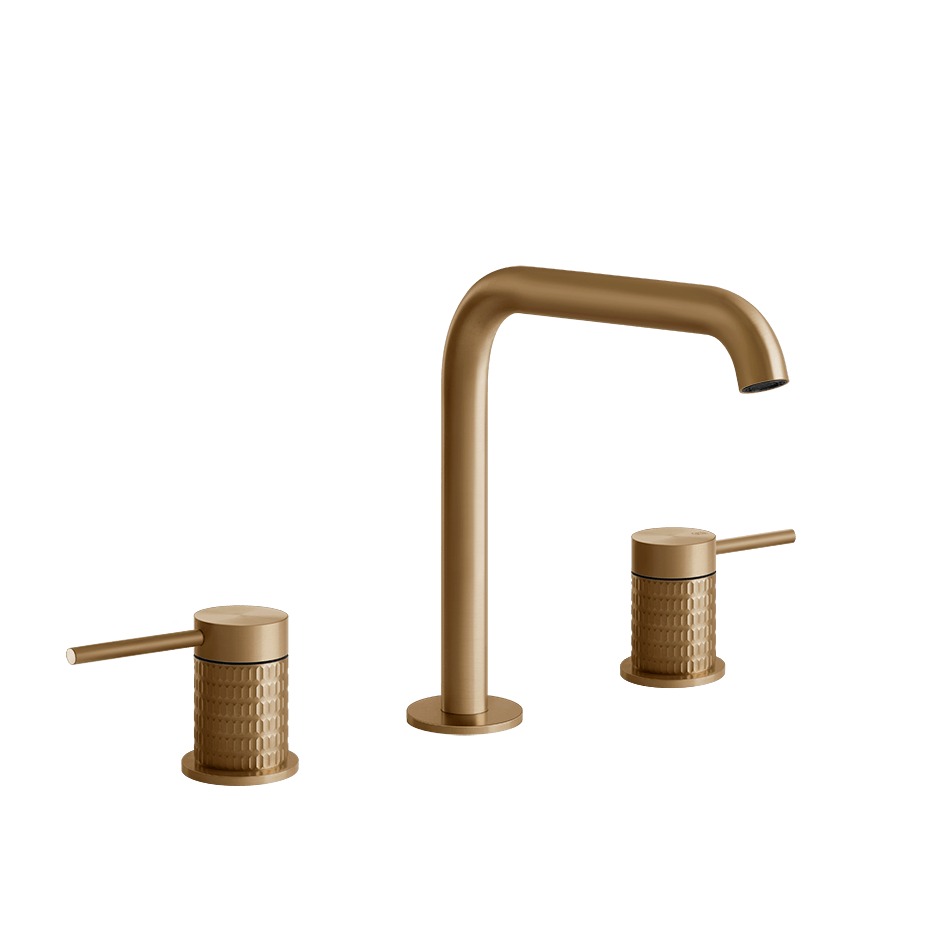 Gessi Washbasin Group 54212 in Warm Bronze Br. Pvd